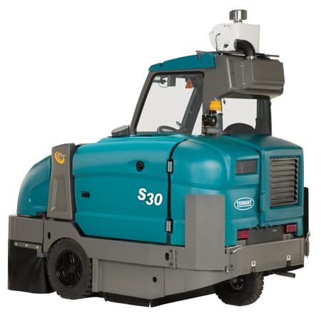 S30 HEPA Ride-On Sweeper Side Back