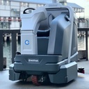 Nilfisk SC6000 Large Battery Ride-On Scrubber Hire Cleaning Footpath