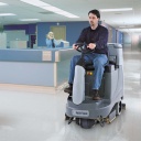 Nilfisk BR755D Ride On Floor Scrubber Cleaning Hospital