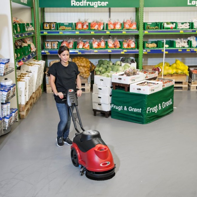 Hire AS380B Battery Compact Scrubber Dryer