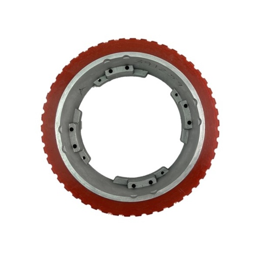 [391259] Red Solid Tire, 250mm X 90mm
