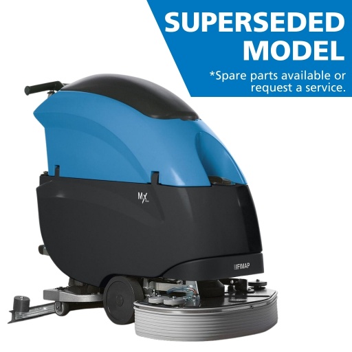 [103941] Fimap Mx65BT Battery Powered Walk-Behind Scrubber Dryer