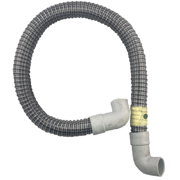 Vac Motor Hose - 38mm dia x 1150mm (90 deg)