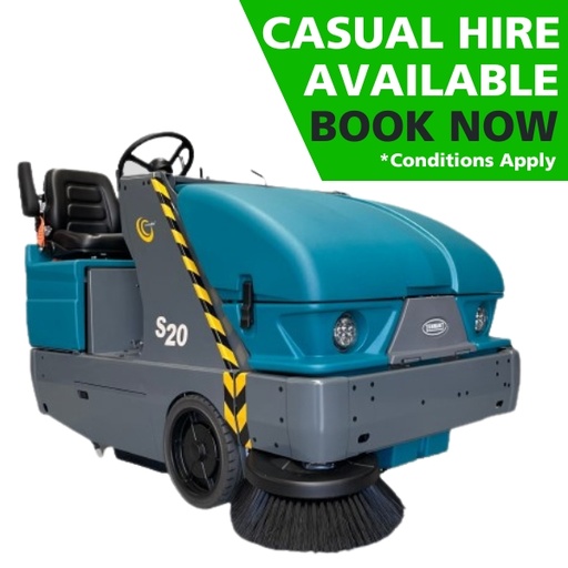 [RNT.MV-S20-0025] S20 Large LPG Industrial Sweeper Hire