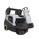 Nilfisk SW5500 Battery Powered Ride-On Sweeper with High Dump Hopper
