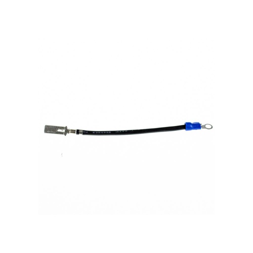 [72.0124.0] i-mop Male Connector +  Wires 14AWG Black 150mm