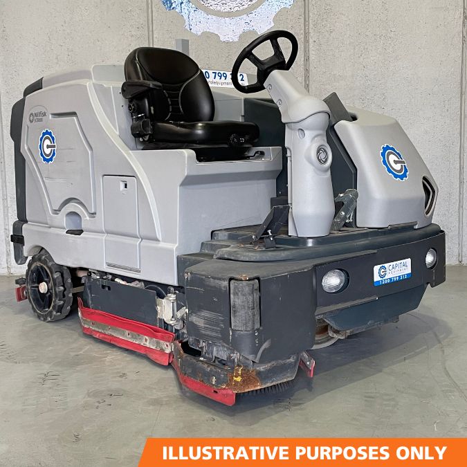 Second Hand Nilfisk SC8000 Scrubber Sweeper