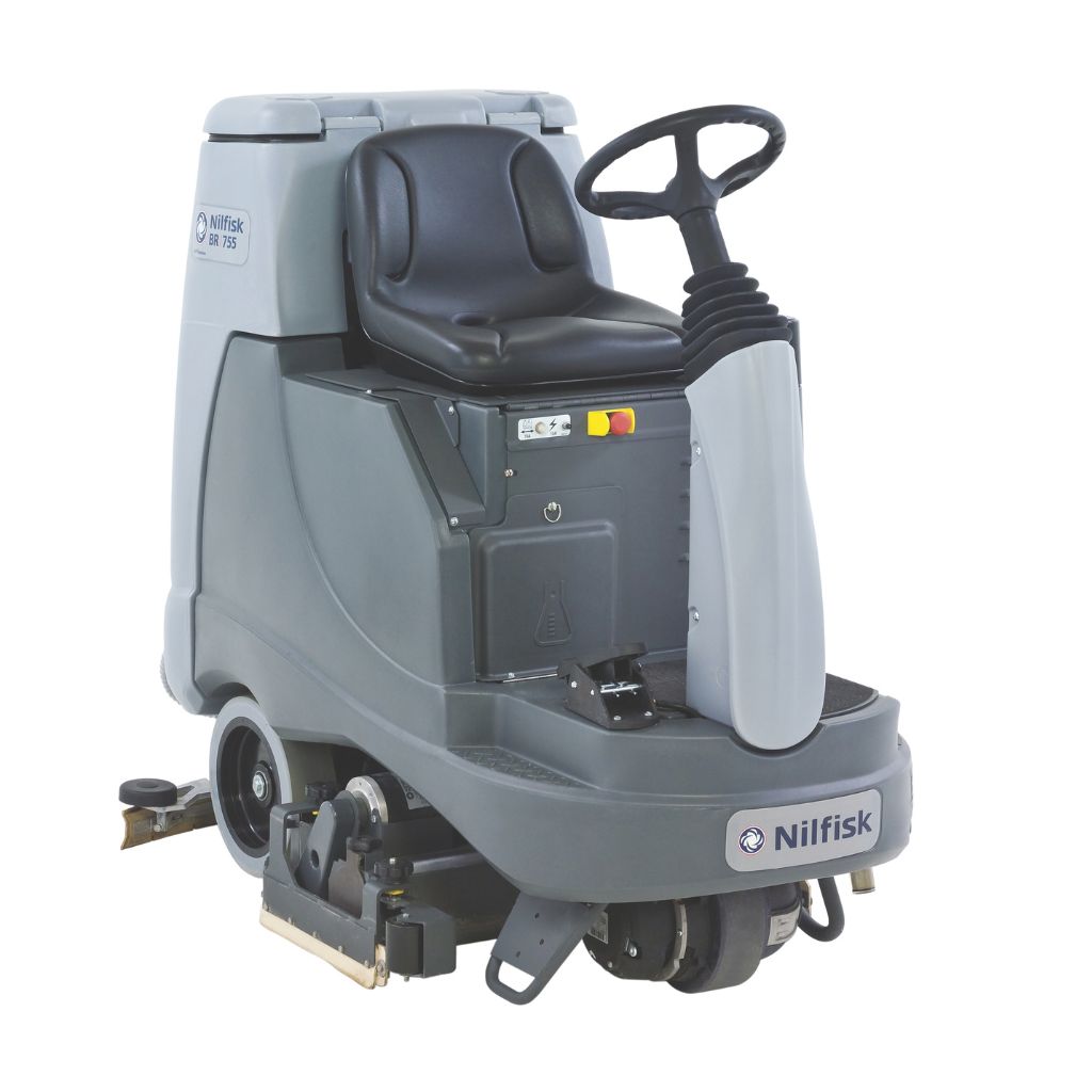 Nilfisk BR755D Ride On Floor Scrubber