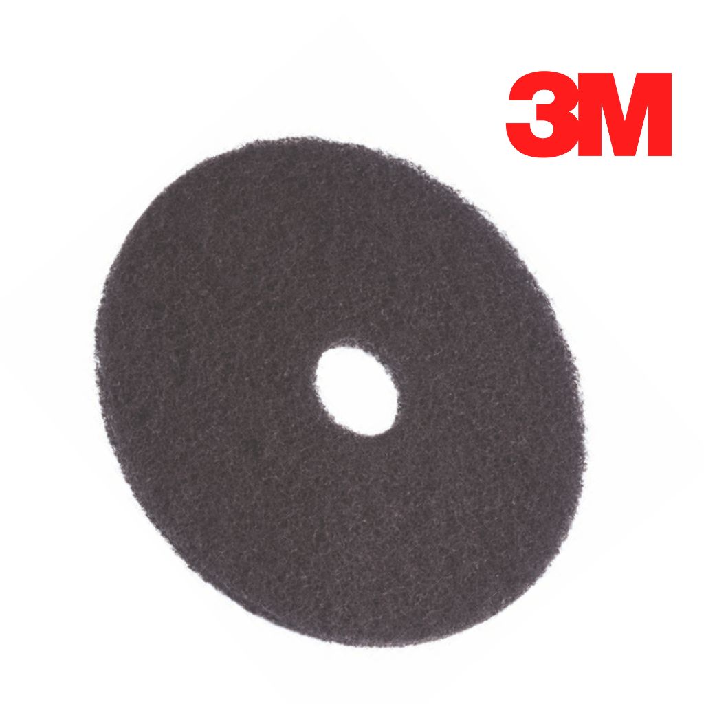 510mm Black Cleaning Pad (20&quot;) 3M