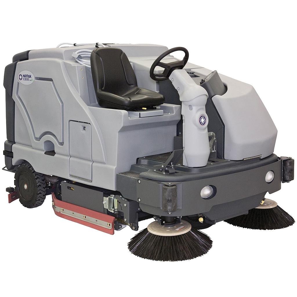 [56108127PA] Nilfisk SC8000 Industrial Dual Cylindrical Scrubber-Sweeper (Diesel)
