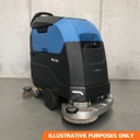 Second Hand Fimap Maxima Plus 60Bt Battery Walk-Behind Disc Scrubber Dryer