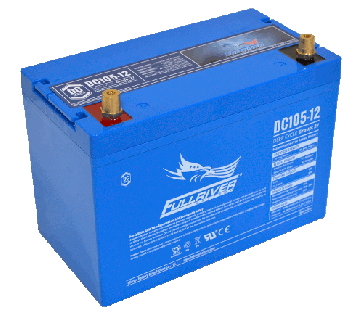 [DC105-12B] Full River, 12v 105AH AGM Battery