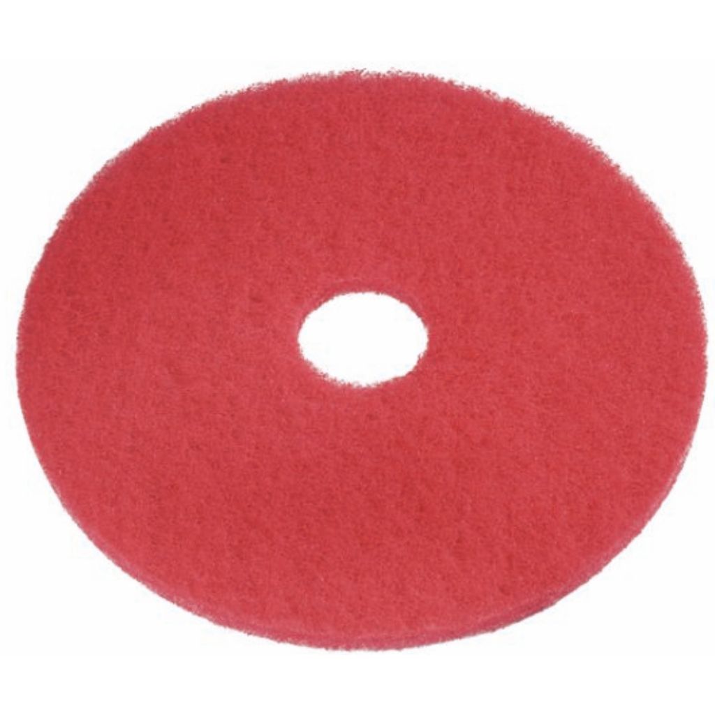 460mm Red Cleaning Pad (18")
