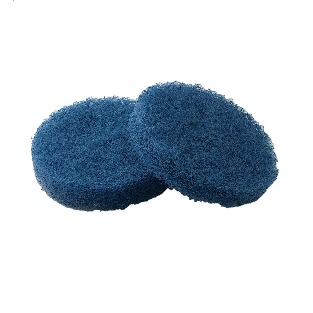 [K.10.97.0703.79] 4&quot; Blue Pads (10pcs) - i-scrub 21B