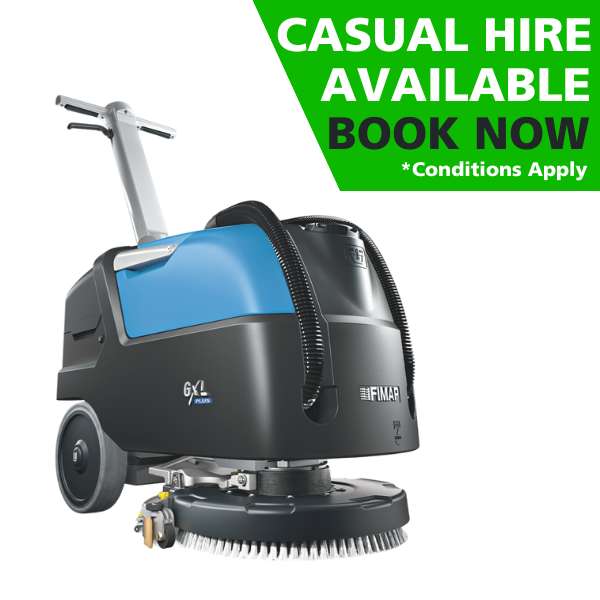 Fimap GxL Pro Small Walk-Behind Scrubber Hire