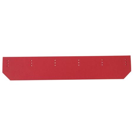 [1046980] Tennant Squeegee Blade, Side Brush, Linatex
