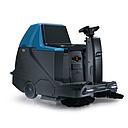 Fimap FSR battery powered Compact Ride-On Sweeper with dual side brooms
