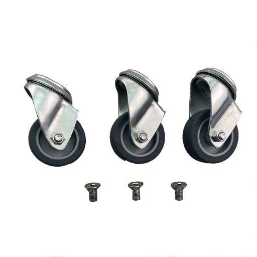 [107401920] CASTER D50X20 H64 D10.2 (3pcs)