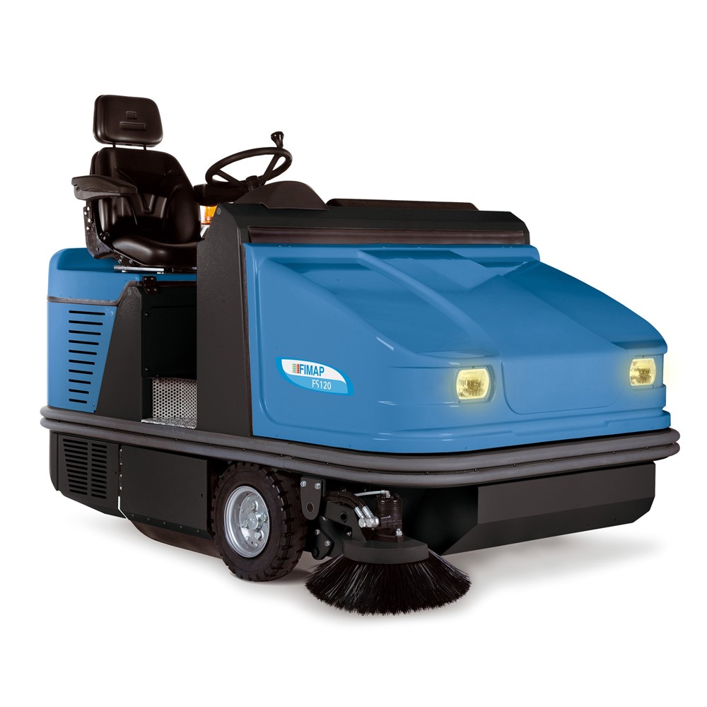 [103450] Fimap FS120 Industrial Ride-On Sweeper