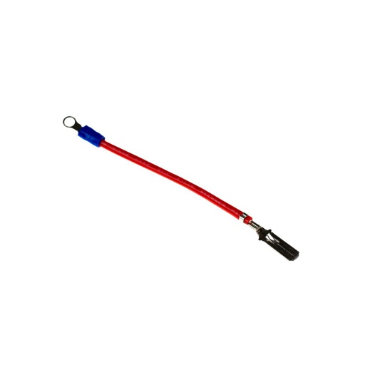 [72.0123.0] i-mop Male Connector + Wires 14AWG Red 150mm