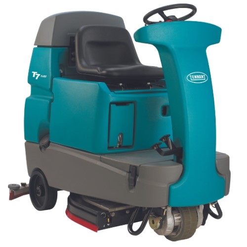 Tennant T7 Ride-On Battery Powered Scrubber Dryer