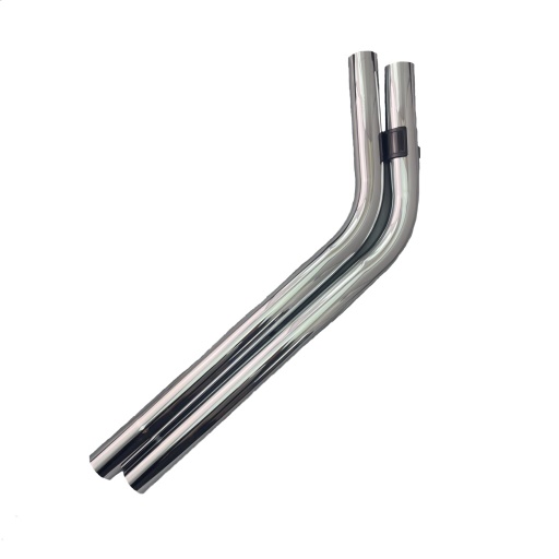 [VP00049] 38mm Bent Tube Chrome Plated Steel (2pcs)